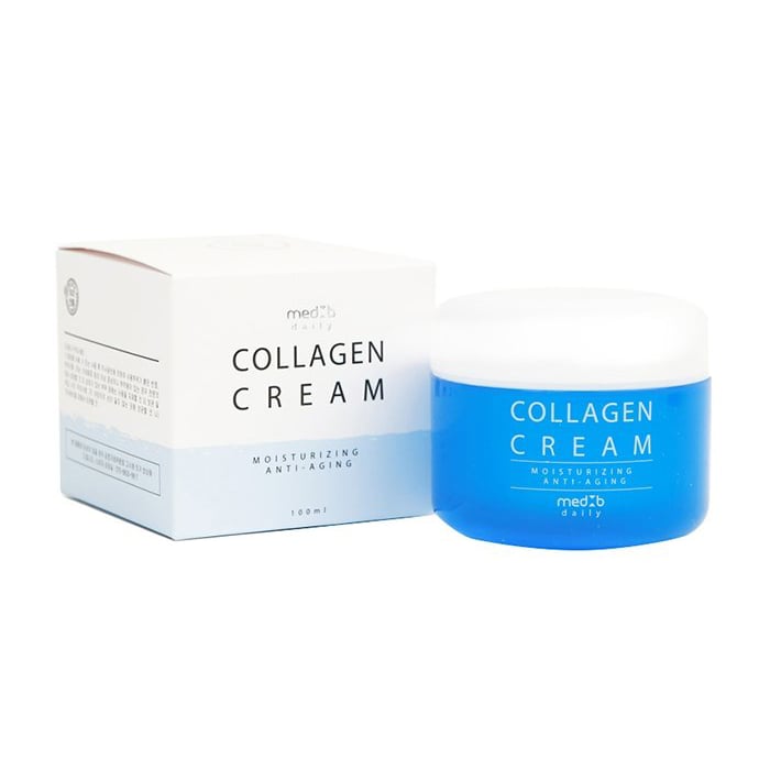 Уцінка! Зволожувальний крем для обличчя Med B Daily Collagen Cream з колагеном, 100 мл